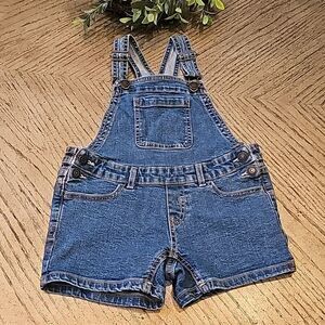 Girls denim Overalls size 4
